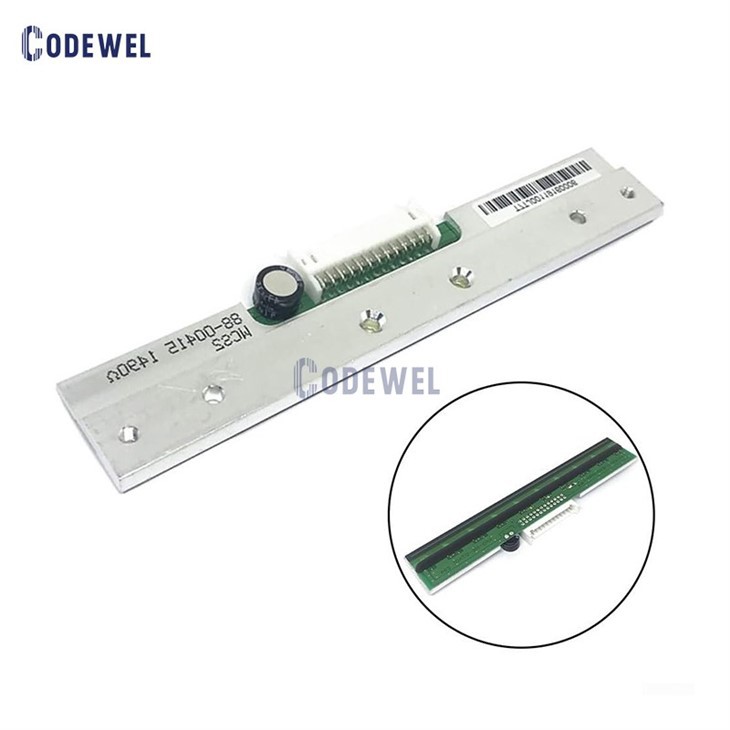 Thermal Print Head For Godex EZ-1300 And EZ-1300Plus Label Printers, 305 Dpi High Resolution, Replacement Part 021-130001-000 factory